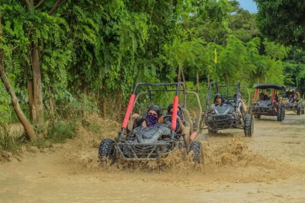 Dune Buggy Punta Cana Beach Macao with Cenote